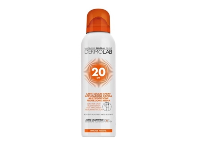 Dermolab Sun Milk Spray Spf 20 150 Ml