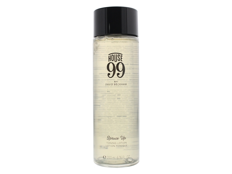 David Beckham, House 99 Spruce Up, Aqua, Revitalising, Tonic Lotion, For Face & Neck, 200 ml For Men