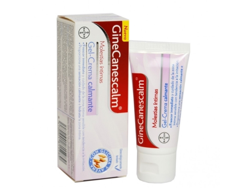 Ginecanesgel Ginecanescalm Soothing Cream Gel 15G