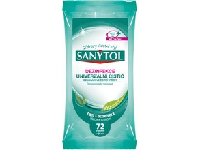 Sanytol Dezinfekcní Univerzální Cistící Uterky Eukalyptus 36Ks
