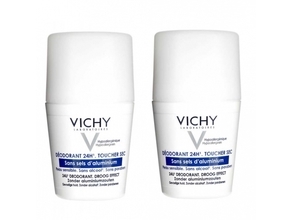 Vichy 24H Deodorant Dry Touch 2 x 50 ml | Dofter - Deodoranter | GameStuff