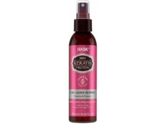 Hask 5-In-1 Leave In Conditioner Spray With Keratin Protein For All Hair Types 175Ml