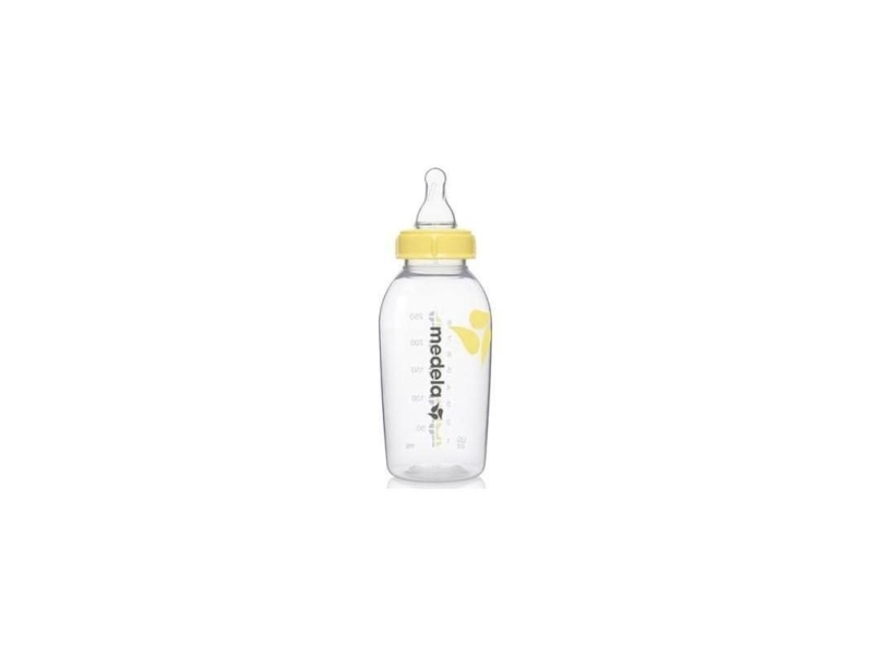 Se Medela Baby Bottle Silicone Nipple Medium Flow 250 Ml hos Computersalg.dk