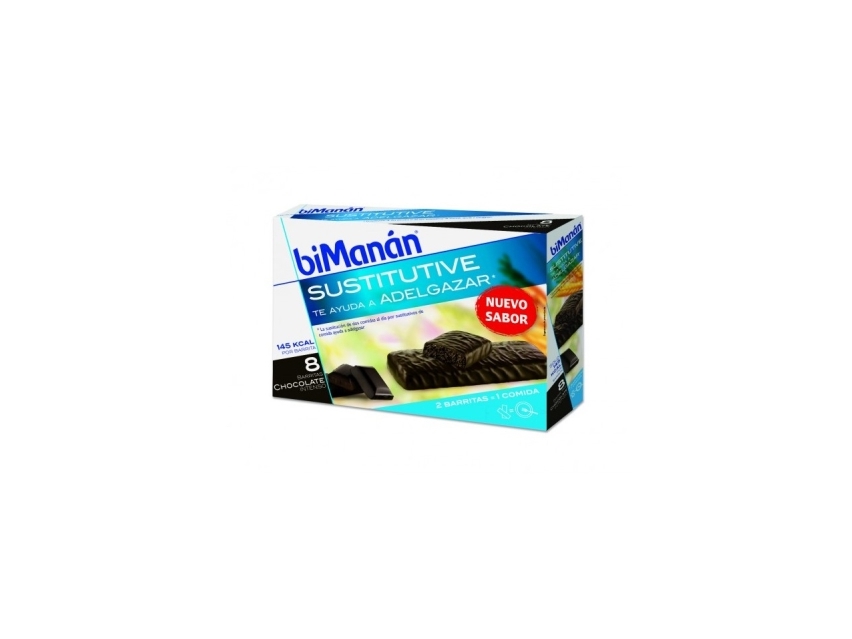 Bimanán Beslim Barritas Chocolate Intenso 10uds