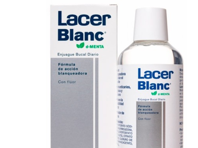 Lacerblanc Mint Mouthwash 500Ml
