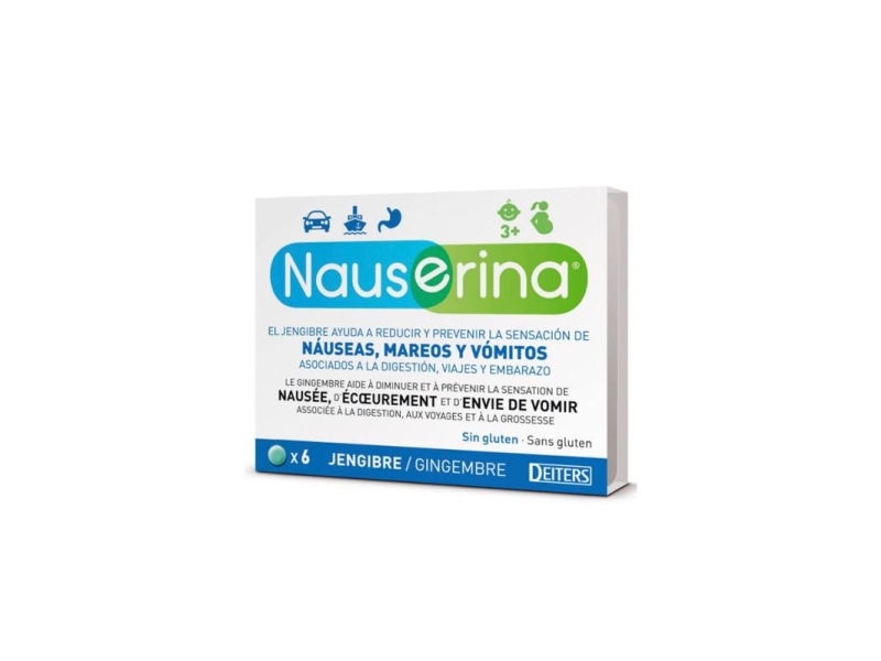 Deiters Nauserina 6 Tabletter