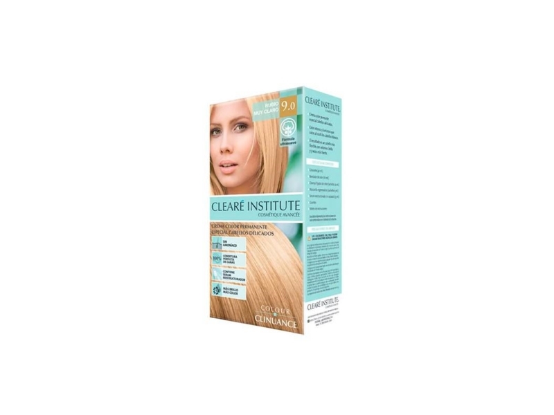 Clear Institute Hair Color 90 Very Light Blonde For Delicate Hair