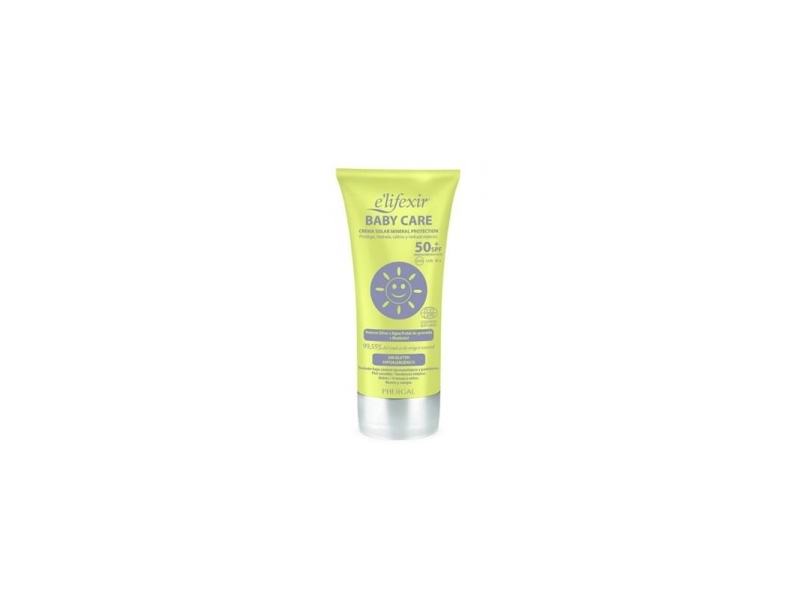 Phergal Elifexir Baby Care Cremeas Solar Mineral Spf50 100ml