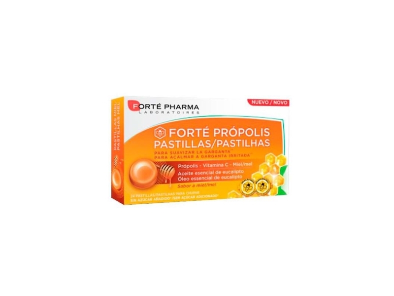 Forté Pharma Propolis Honey 24 Tabletės