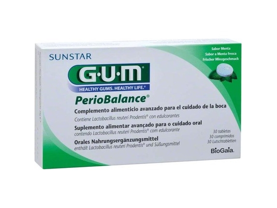 Zahnbürste Kaugummi Periobalance 30 Comprimidos
