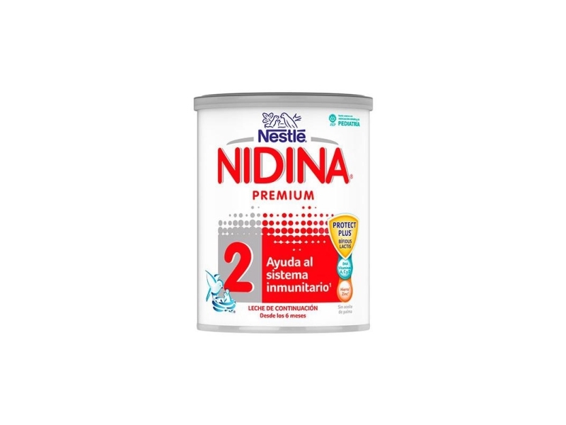 Nestlé tęstinis pienas Nidina 2 Premium 800g