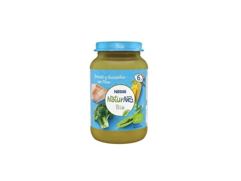 Nestlé Vaikų maistas Brokoliai, Žirniai ir Kalakutiena 190g