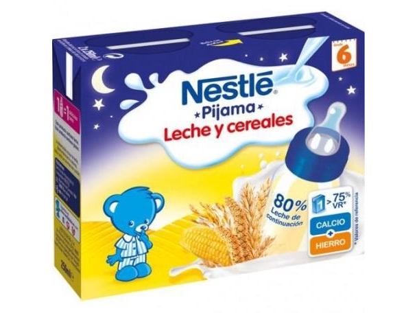 Nestle pieno košė su 8 grūdais 2 X 250ml
