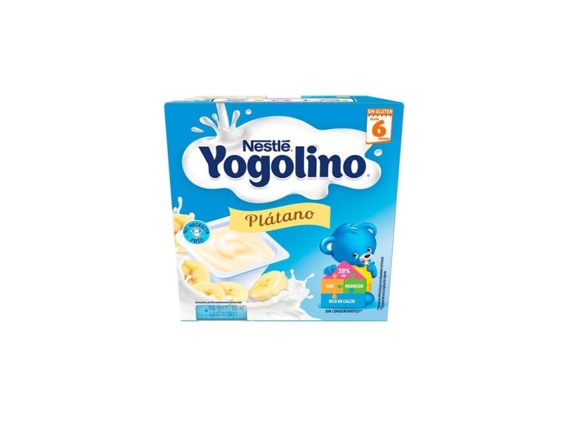 Nestle Bananų pieno desertas 4vnt