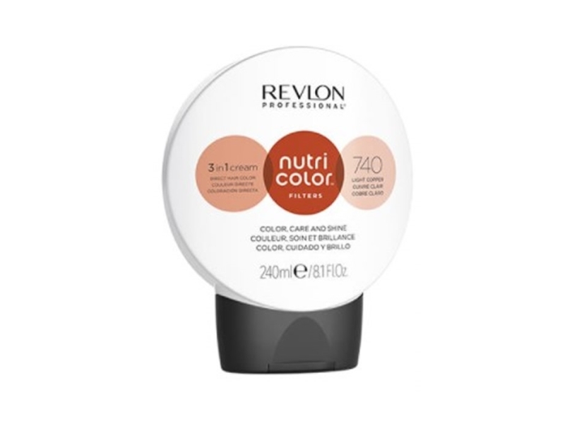 Revlon Professional Nutri Color Filters 3-i-1 crem 740 light copper 240 ml