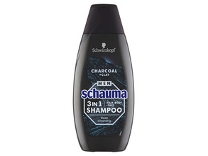 Schauma Men 3In1 Shampoo Für Männer Gesicht Und Körper Tonerde Shampoo 400Ml