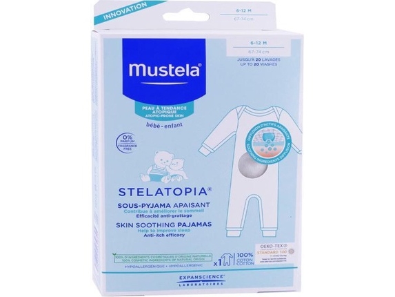 Mustela Odą Raminanti Pižama Stelatopia 6-12 Mėn