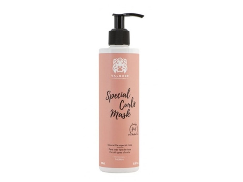 Valquer Professional Special Curl Mask Für Lockiges Haar, Sulfatfrei, Salzfrei