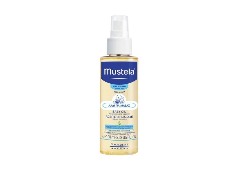 Mustela Baby Oil 100Ml Ideal For Normal Skin