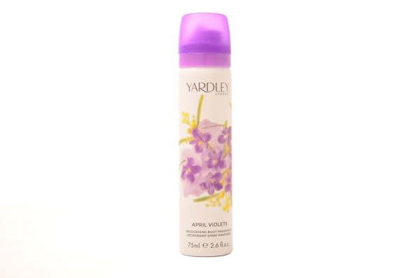 Yardley Yardley, April Violets, deodorantspray, til kvinder, 75 ml