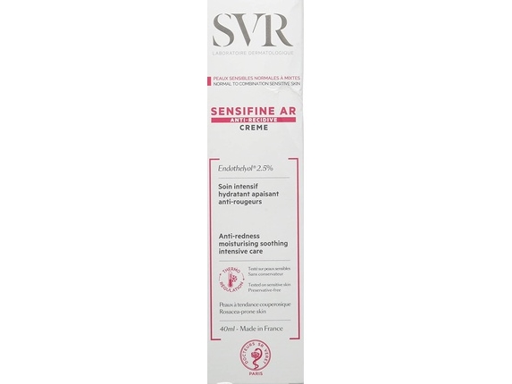Svr Sensifine Anti Rougeur Soin Intensif Hydratant Apaisant Riche Creme Dryintolerantreactive Skin 40Ml