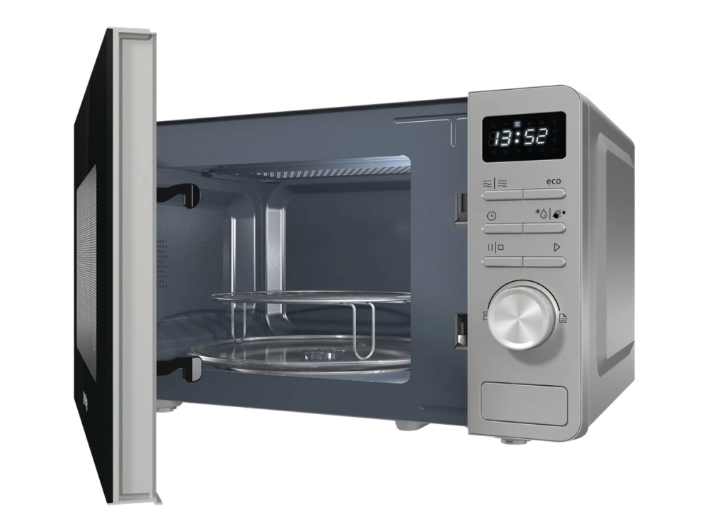 Gorenje MO20A4X - Mikrobølgeovn med grill - 20 liter - 800 W - metal