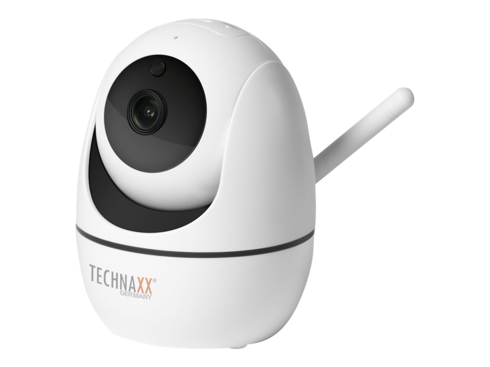 Technaxx Tx-146, Ip-Sicherheitskamera, Drinnen, Kabellos, Extern, Tisch/Wand, Schwarz, Weiß