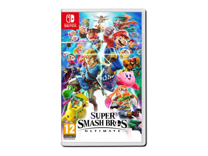 Nintendo Super Smash Bros. Ultimate, Nintendo Switch, Multiplayer Mode, E10+ (Everyone 10+), Download