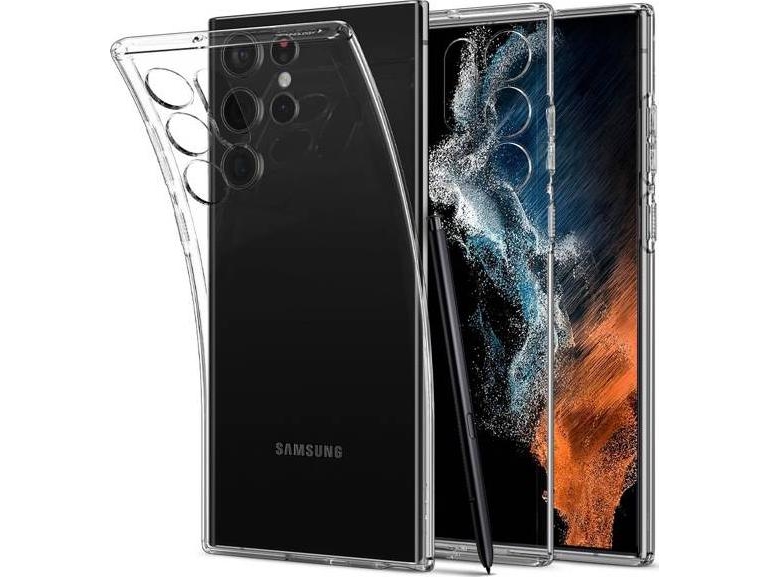 Spigen Liquid Crystal Omslag Samsung Galaxy S22 Ultra 5g 17 3 Cm 6.8  " Transparent