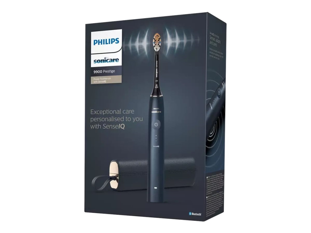 Philips Prestige 9900 HX9992 - Tannbørste - trådløs - midnattsblå