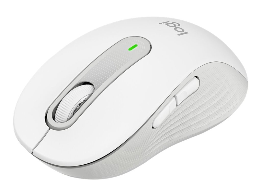 Logitech Signature M650, Linkshändig, Optisch, Rf Wireless + Bluetooth, 2000 Dpi, Weiß