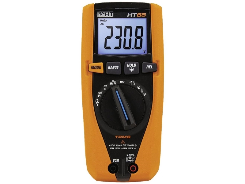 HT Instruments 1010345 Hånd-multimeter digital CAT III 1000 V, CAT IV 600 V Visning (counts): 4000 | N - A | GameStuff