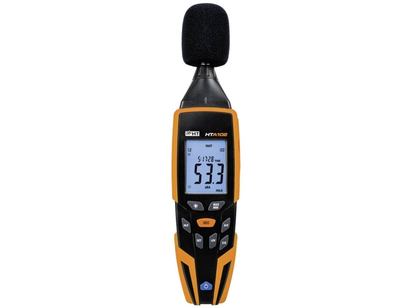 HT Instruments Lydniveau-måleapparat HTA102 30 - 130 dB 31.5 Hz - 8 kHz