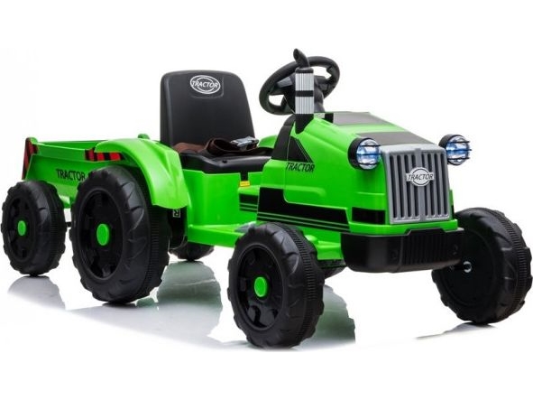 Lean Cars Elektrischer Kindertraktor Mit Anhänger Ch9959 Grün