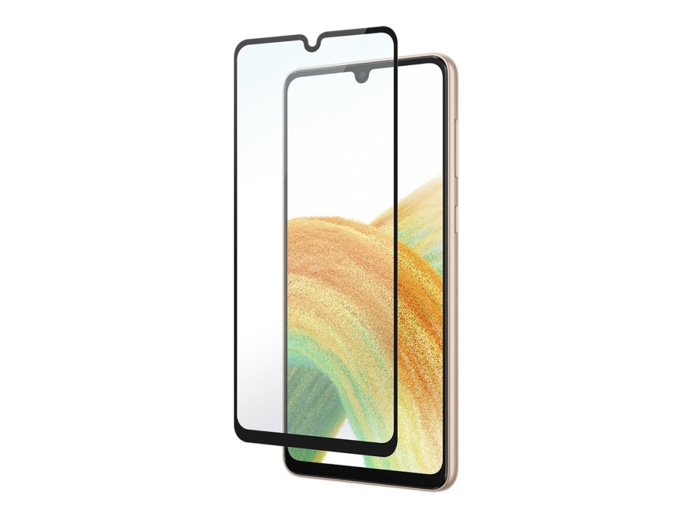 Deltaco Skarmskydd För Mobiltelefon 2.5d Glas Ramfarg Svart För Samsung Galaxy A33 5g
