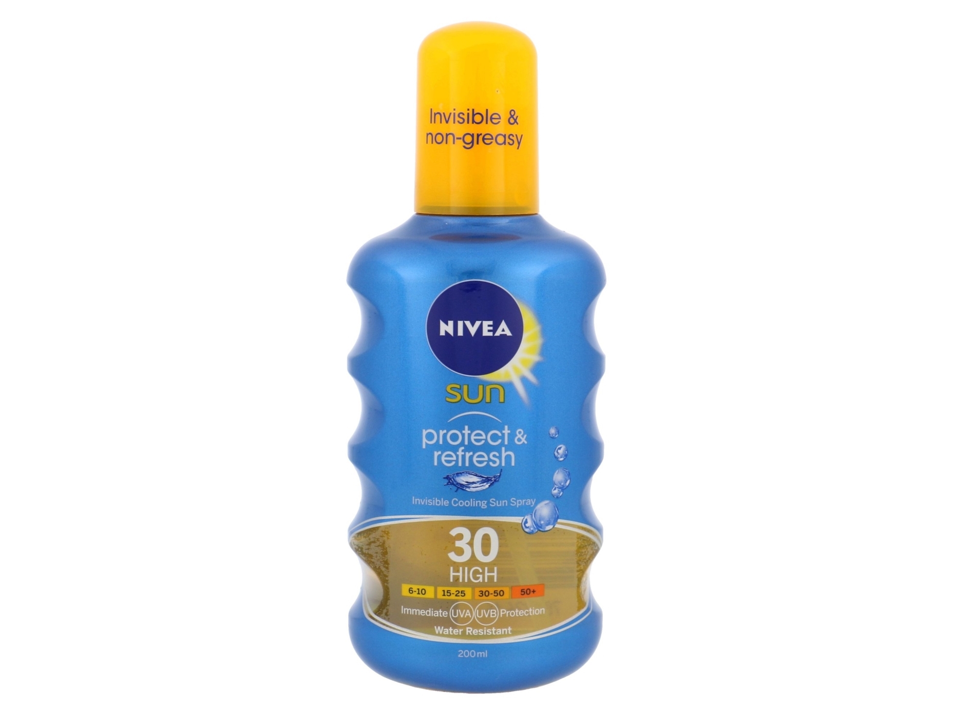 Nivea Protect & Refresh Spf 30 Invisible Spray Tanning 200 Ml
