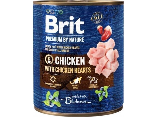 Brit Premium For Dogs Chickenwithhearts