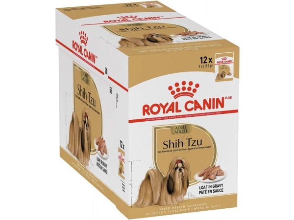 Royal Canin Shih Tzu Adult Nassfutter Für Hunde Pâté 12X85 G