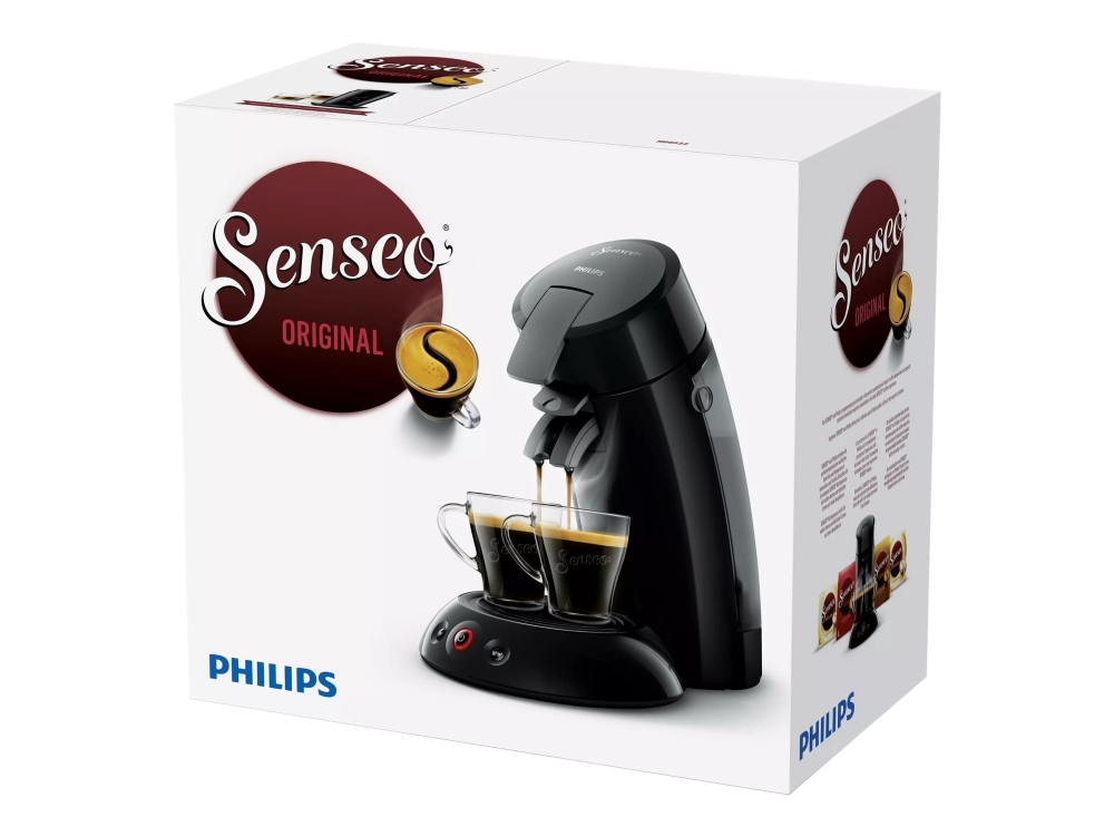 Philips Senseo Original HD6553 - Kaffemaskin - 1 bar - svart