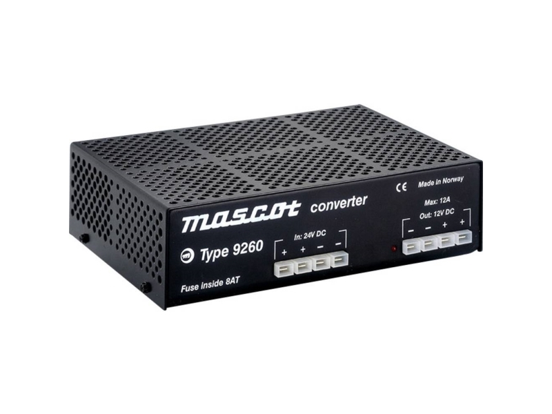 Mascot Battery 9260 DC/DC-bilomvandlare 24 V/DC - 12 V/DC/12 A 158 W | Komponenter - Elektronik - DC/DC-omvandlare | GameStuff