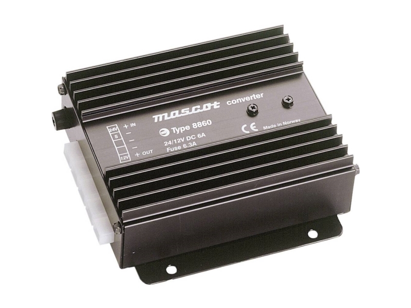 Mascot 8860 DC/DC-bilomformer 24 V/DC - 12 V/DC/6 A 75 W