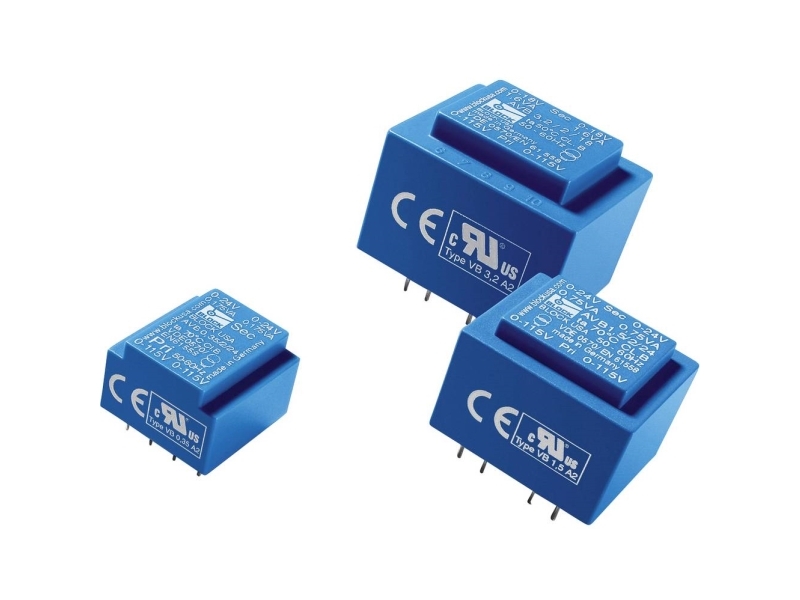 Block Avb 1,5/2/18 Printtransformator 2 X 115 V 2 X 18 V/Ac 1.50 Va 40 Ma