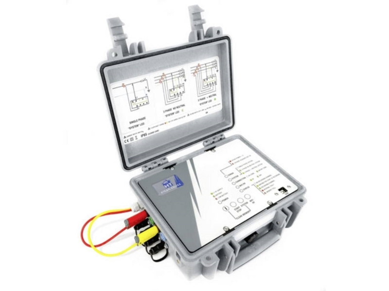 HT Instruments PQA820 Virranlaadun analysaattori kalibroitu (ISO) 3-vaiheinen loggeritoiminnolla (PQA820)