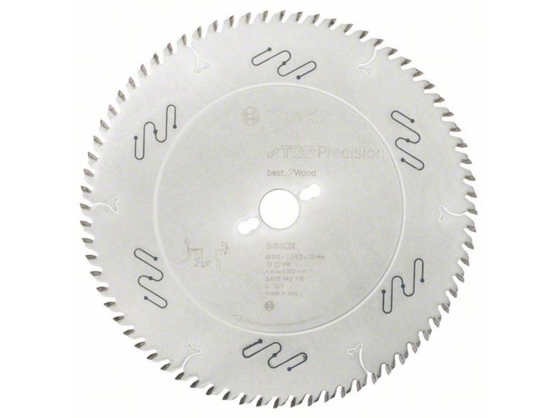 Bosch Rundsavklinge Top Precw 300X3,2X30mm 72T