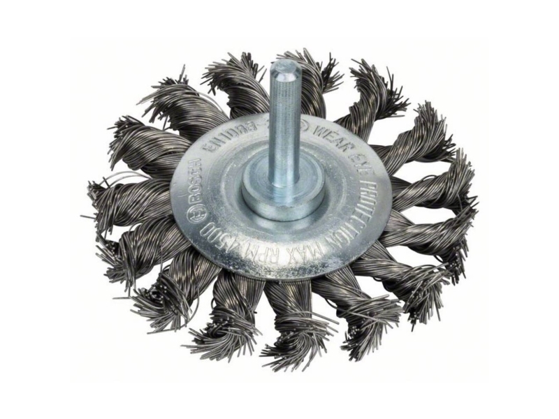 Bosch Skivebørste Flettet 70Mm Inox 6Mm