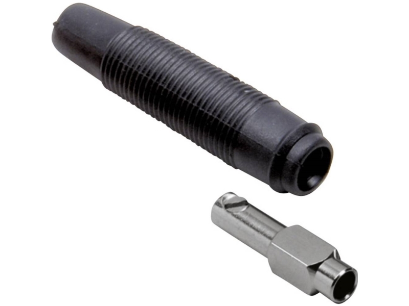 TRU COMPONENTS Laboratorieanslutning Koppling, rak Stiftdiameter: 4 mm Svart 100 st | EL Artiklar - Verktyg för EL - Laboratoriemätningsutrustning | GameStuff