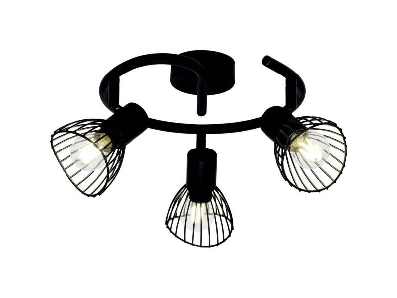 Brilliant Elhi 71933/06 Loft-spotlights LED (RGB) E14 120 W Sort | Belysning - Inomhusbelysning - Inbyggd spotlight | GameStuff