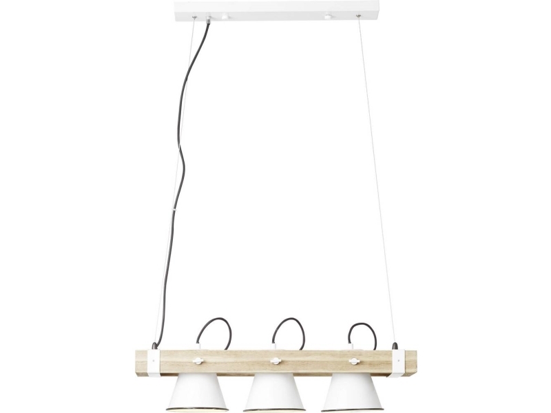 Brilliant Plow 82173/05 Pendel Led Rgb E27 30 W Vit Tra Ljus