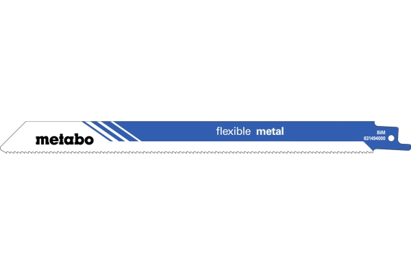 Metabo 628254000 Saber Savklinge Rør Profil Blik Medium Tyk Bimetal Blå Hvid 1 8 Mm 0 9 Mm