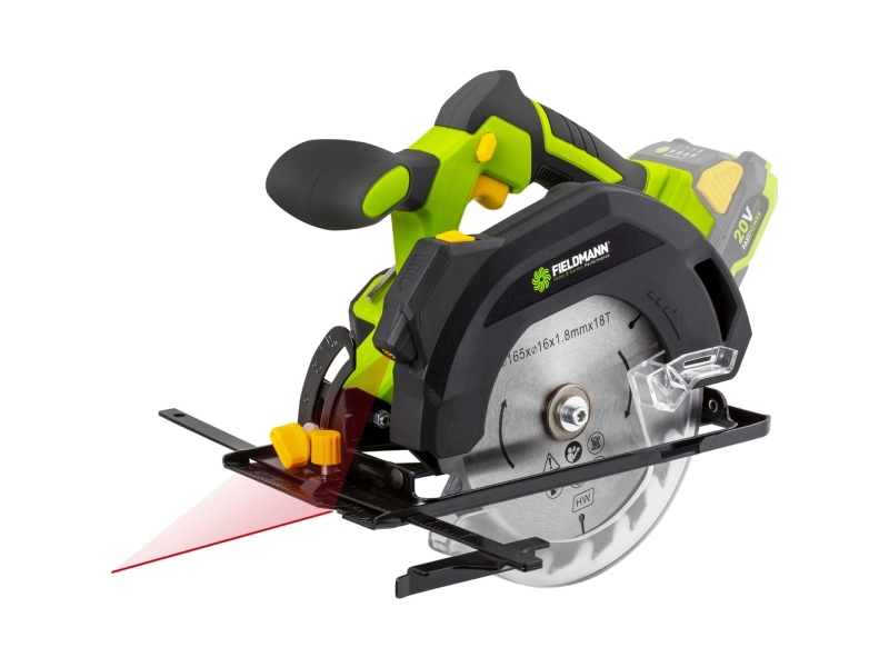 Fieldmann FDUK 70305-0, Trä, Svart, Grön, 16,5 cm, 4300 RPM, Batteri, Litium-Ion (Li-Ion)